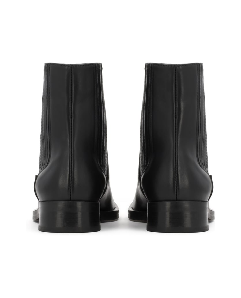 Kazar-Klassische-schwarze-Chelsea-Stiefel-schwarz