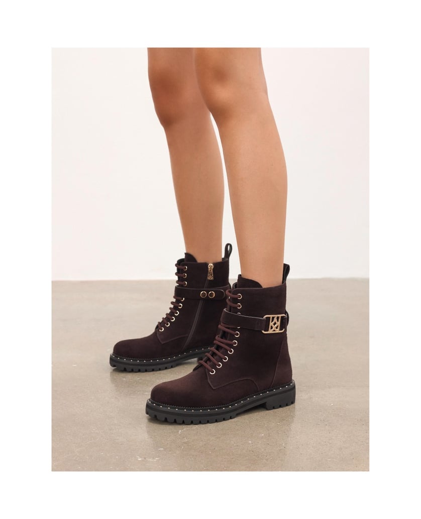 Kazar-Brown-boots-with-detachable-strap-hnedá