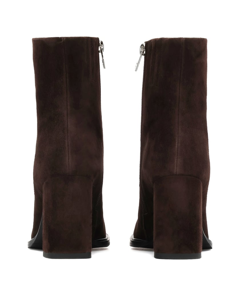 Kazar-Braune-Wildlederstiefel-mit-eckiger-Nase-braun