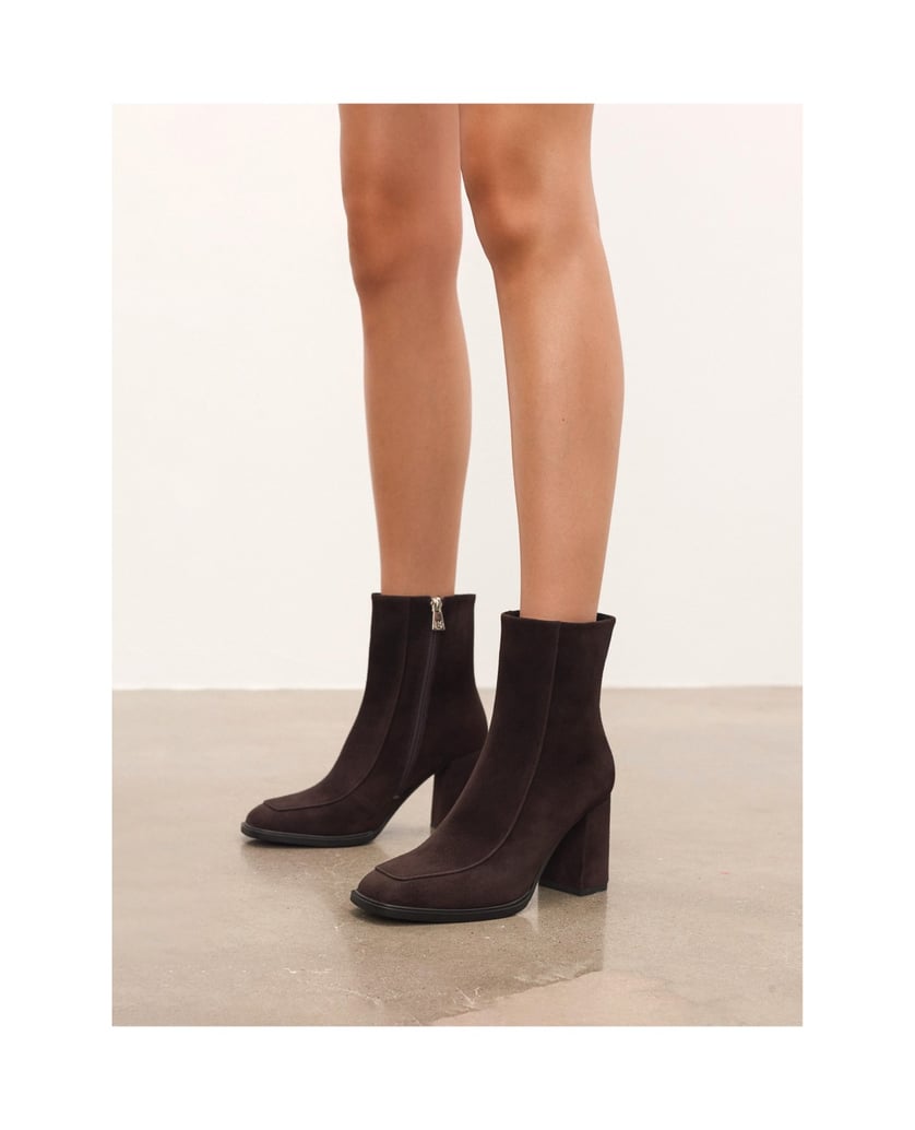 Kazar-Braune-Wildlederstiefel-mit-eckiger-Nase-braun