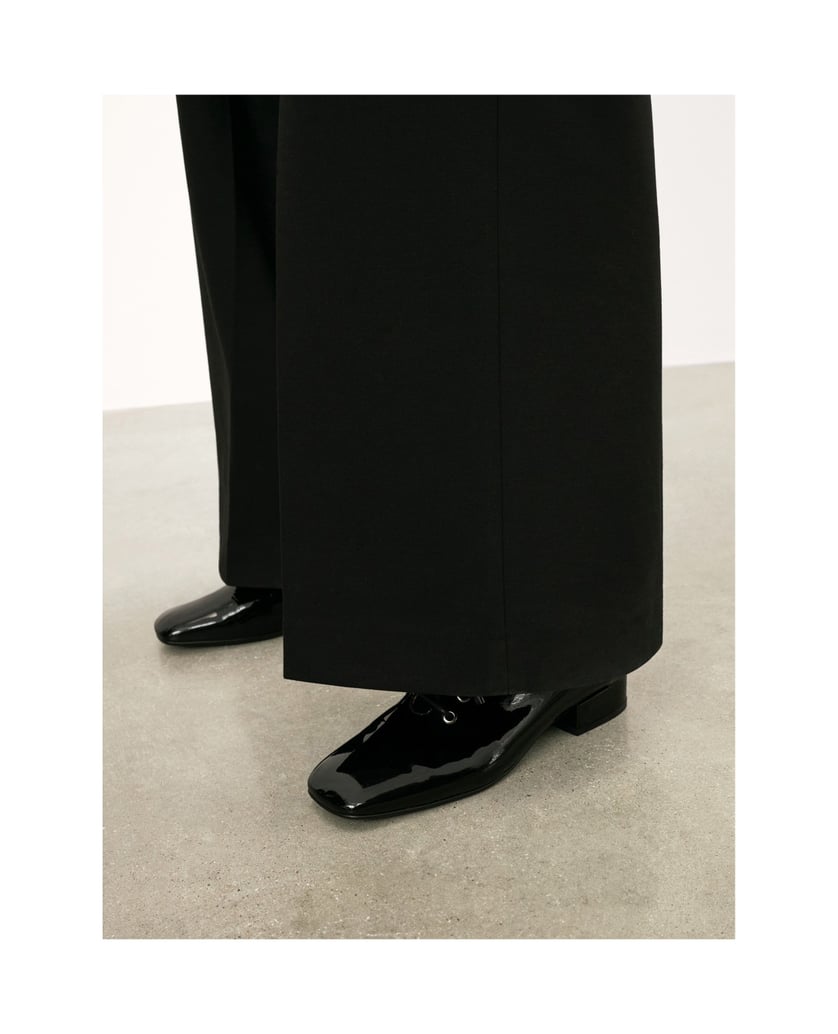 Kazar-Patent-leather-lace-up-heeled-shoes-černá