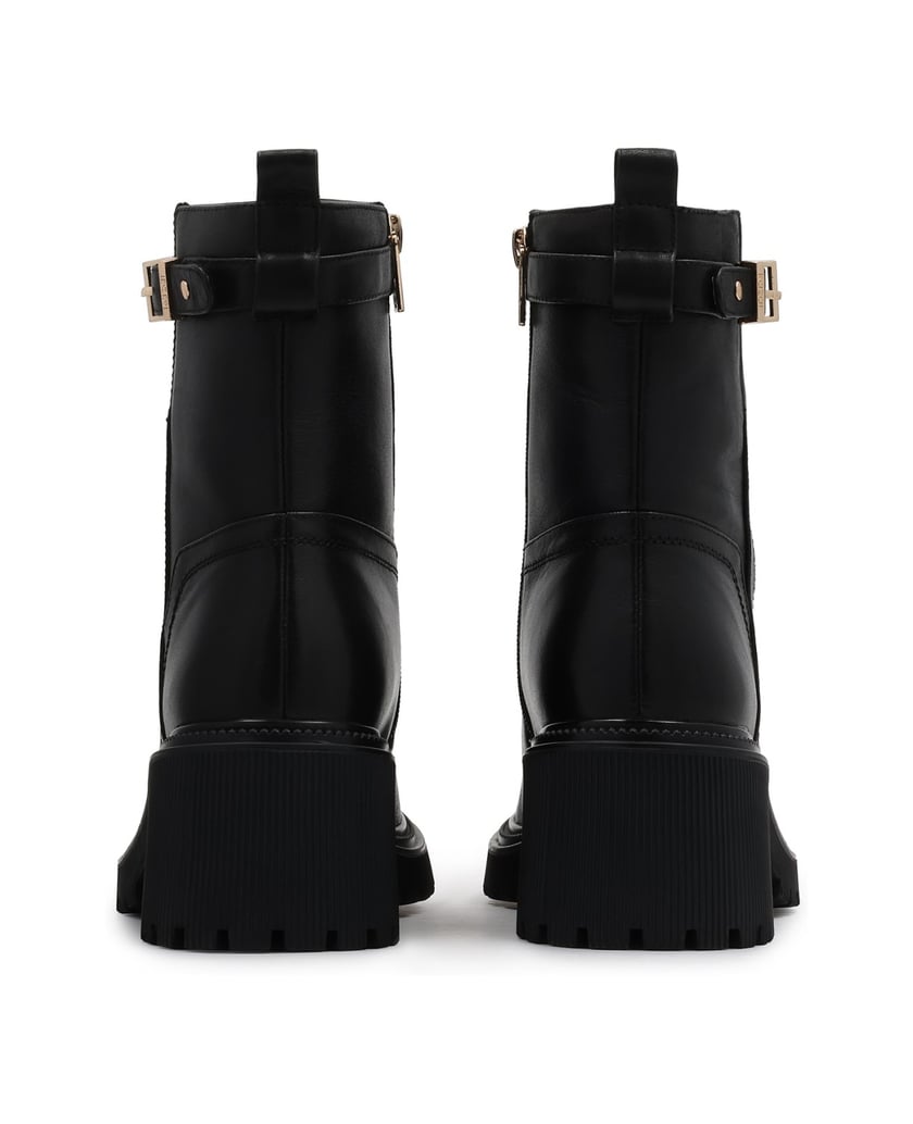 Kazar-Leather-boots-with-zipped-upper-čierna