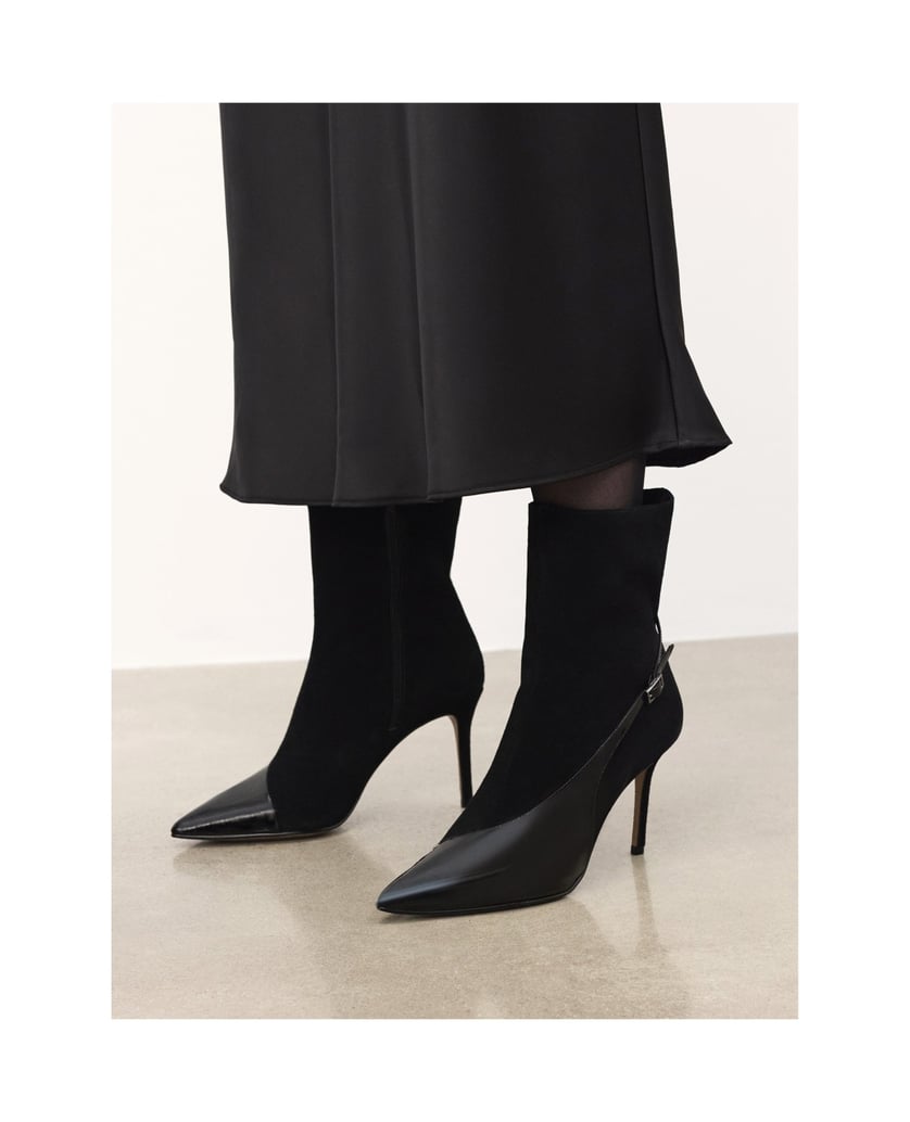 Kazar-Elegant-boots-in-suede-and-patent-leather-černá