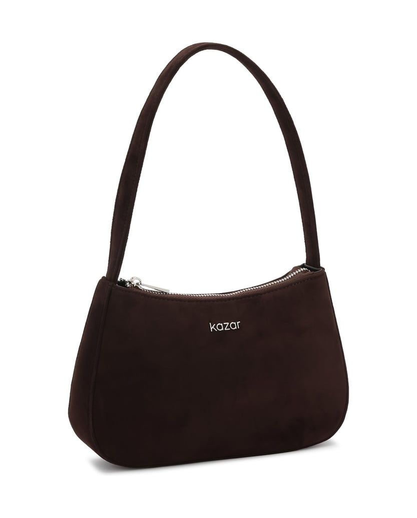 Kazar-Brown-baguette-shoulder-bag-hnedá
