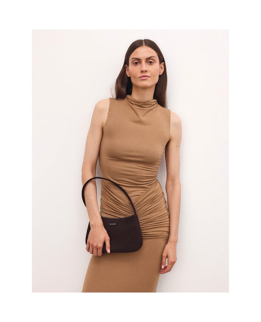 Kazar-Brown-baguette-shoulder-bag-hnedá