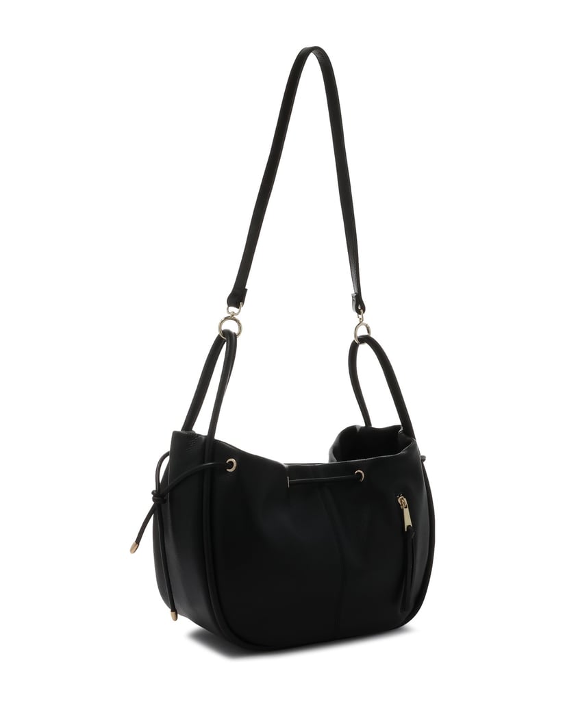 Kazar-Black-natural-leather-bag-with-strap-černá