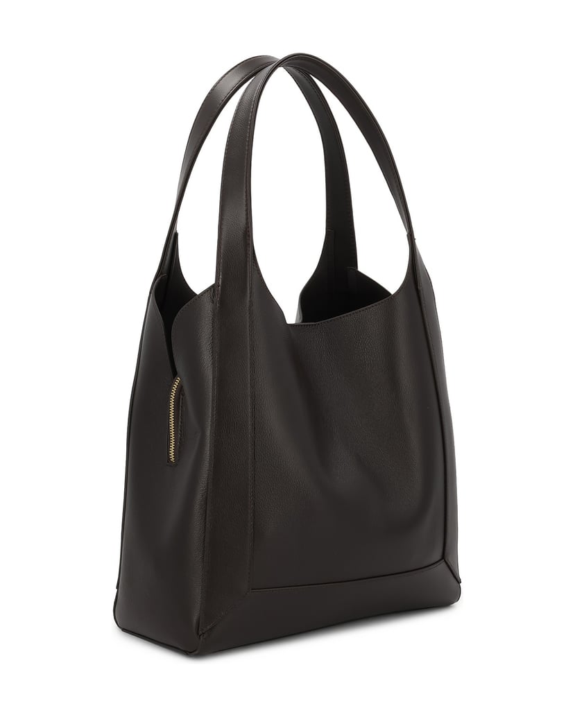 Kazar-Große-braune-Handtasche-mit-langen-Henkeln-braun