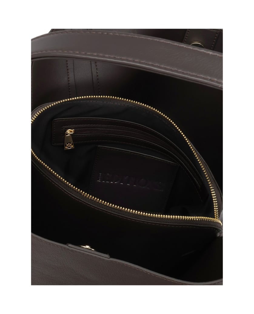 Kazar-Große-braune-Handtasche-mit-langen-Henkeln-braun