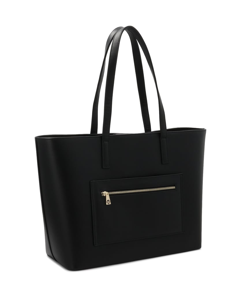 Kazar-Leather-minimalist-shoulder-bag-čierna