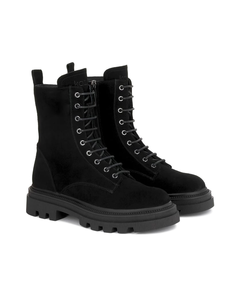 Kazar-Suede-classic-boots-čierna