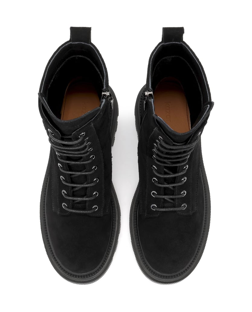 Kazar-Suede-classic-boots-čierna
