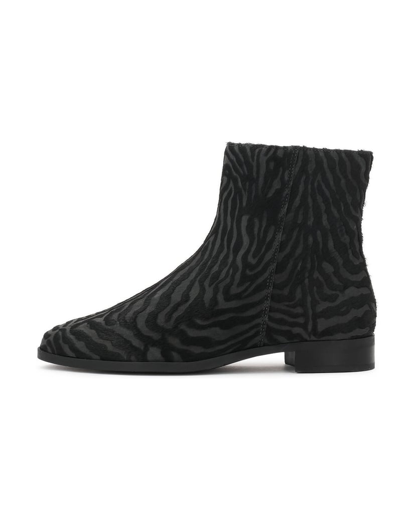 Kazar-Patterned-leather-boots-with-natural-hair-finish-čierna