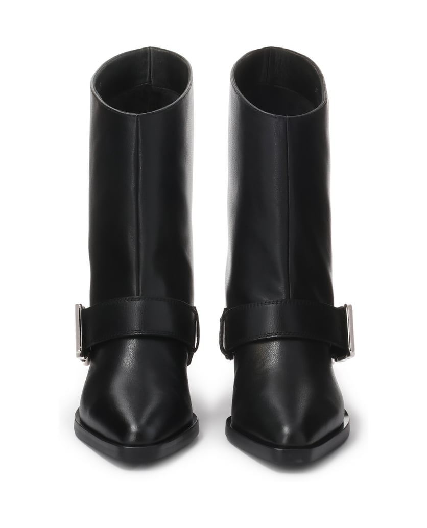Kazar-Leather-boots-in-cowboy-style-černá