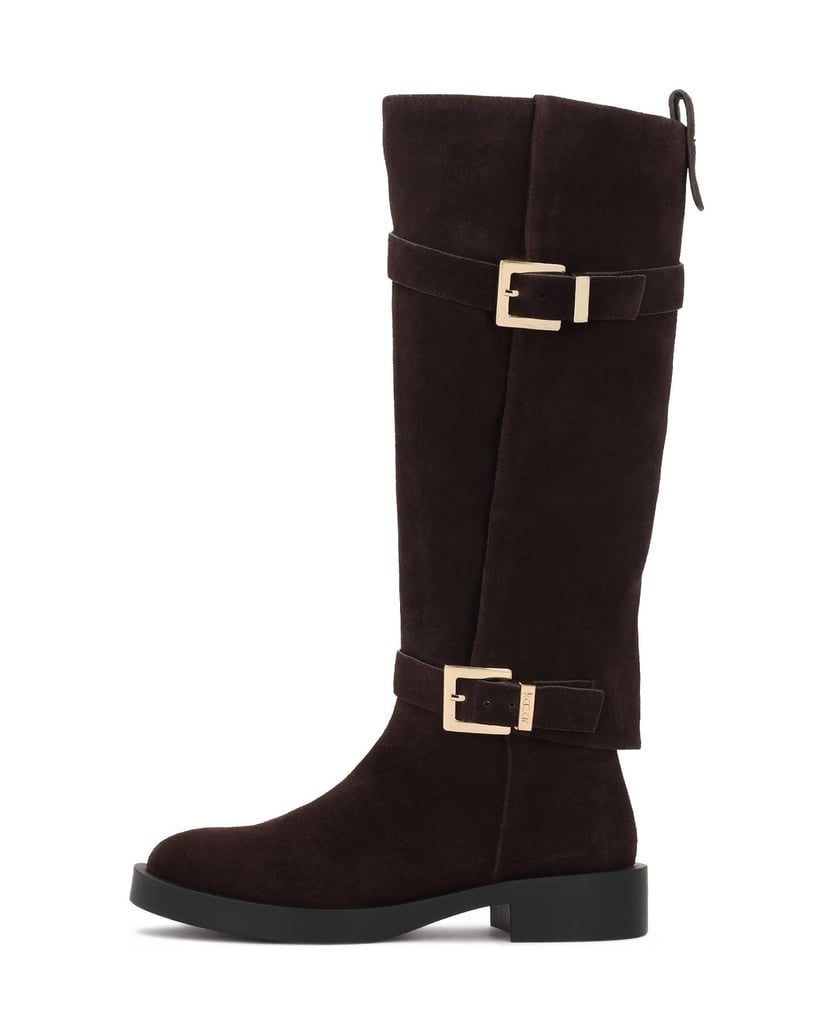 Kazar-Brown-suede-boots-with-double-upper-tmavě-hnědá