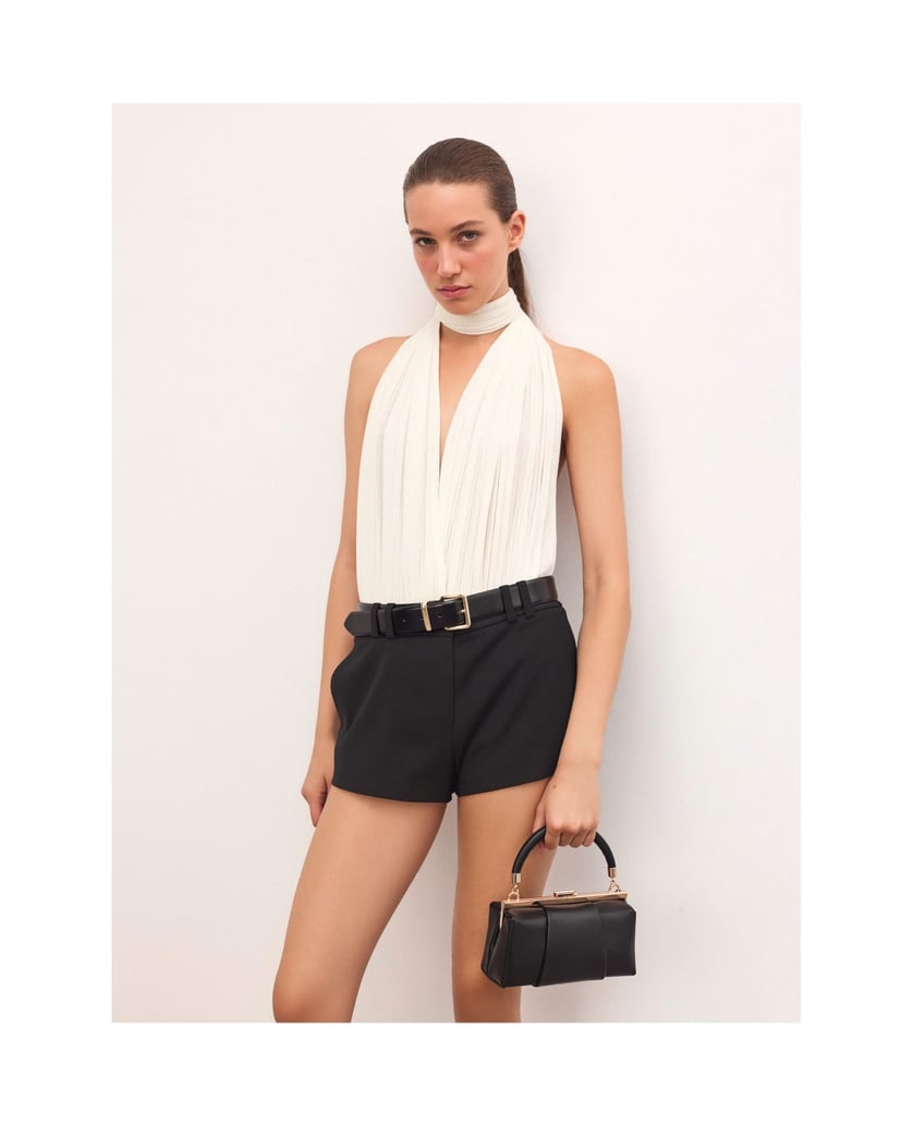 Kazar-Elegant-black-clutch-bag-with-rigid-construction-černá