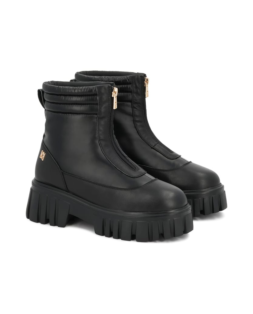 Kazar-Boots-with-a-zipper-on-the-front-čierna