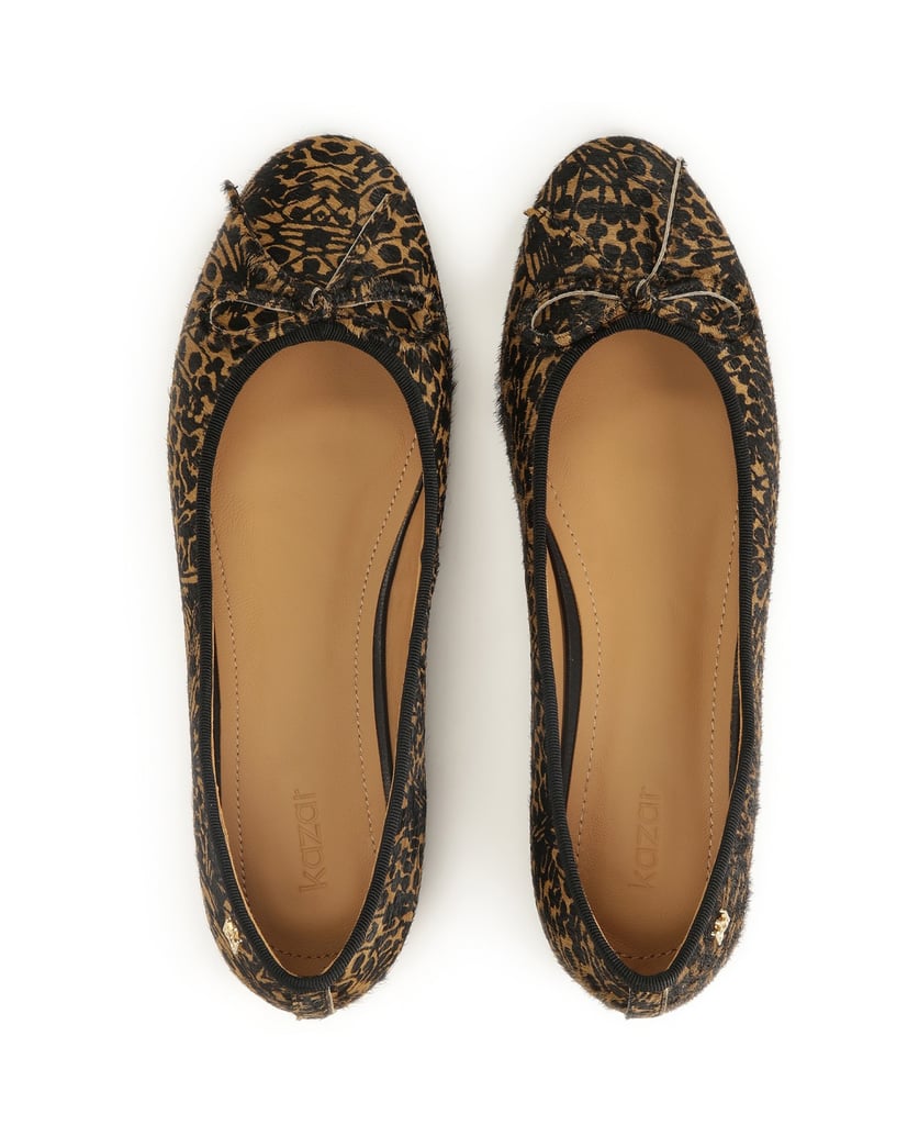 Kazar-Ballerinas-mit-Naturborsten-braun