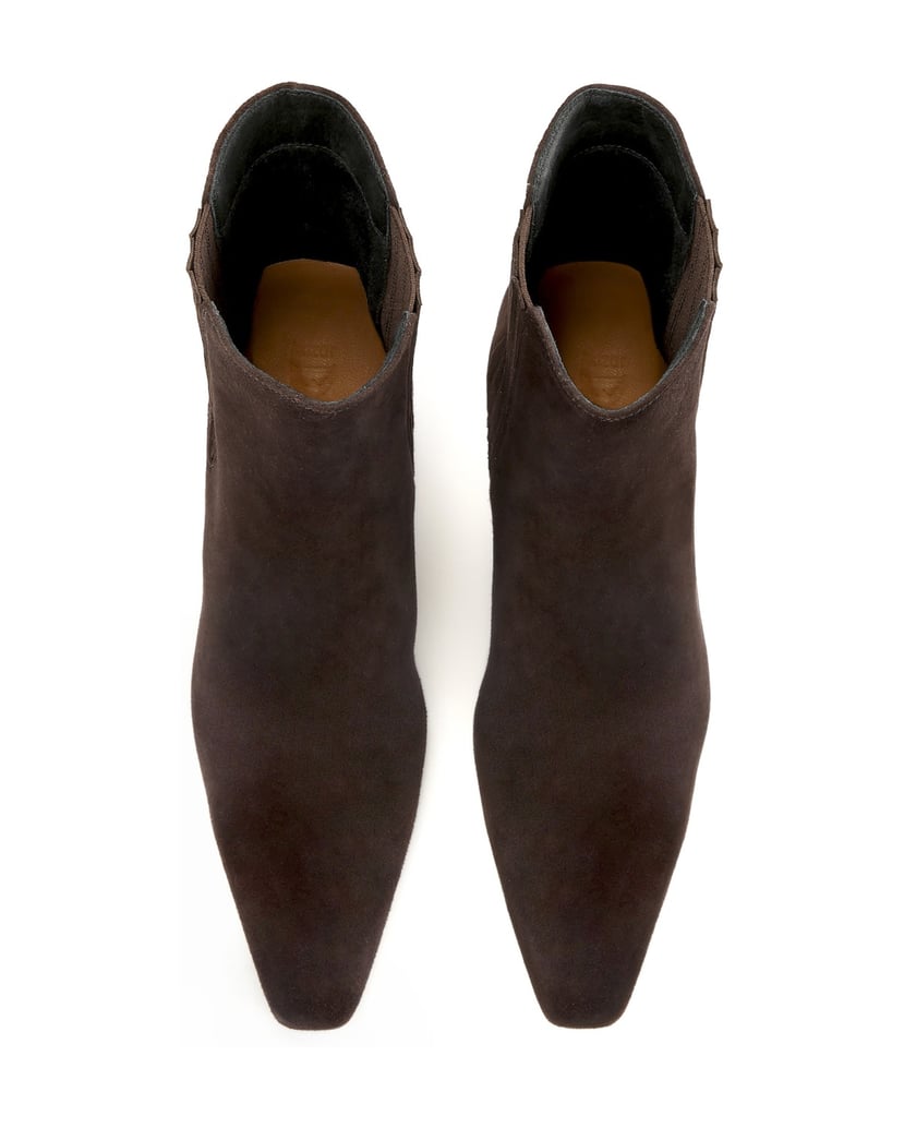 Kazar-Brown-suede-slip-on-boots-hnedá