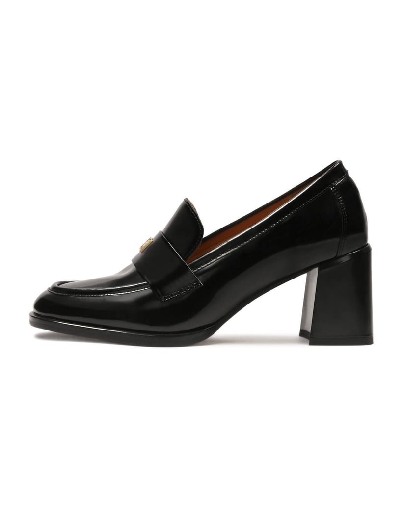 Kazar-Lords-pumps-with-a-wide-heel-černá