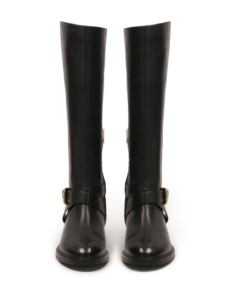 Kazar-Leather-boots-of-the-officer-type-černá
