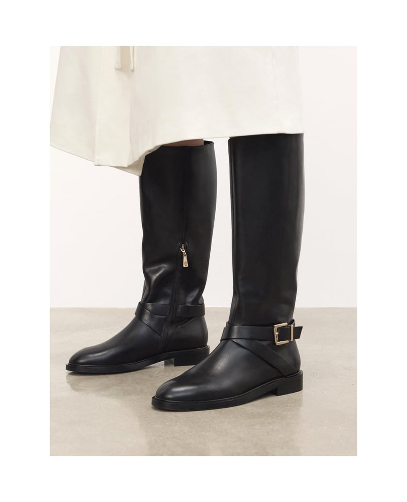 Kazar-Leather-boots-of-the-officer-type-černá