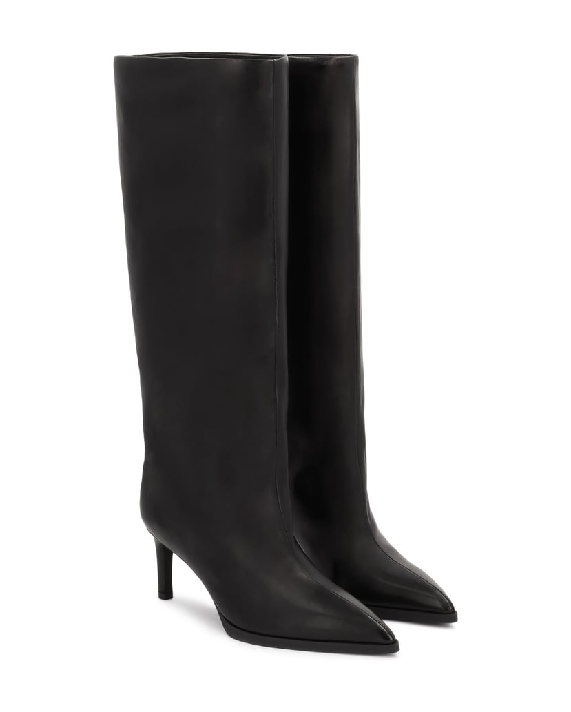Kazar-Slip-on-boots-with-a-low-heel-čierna
