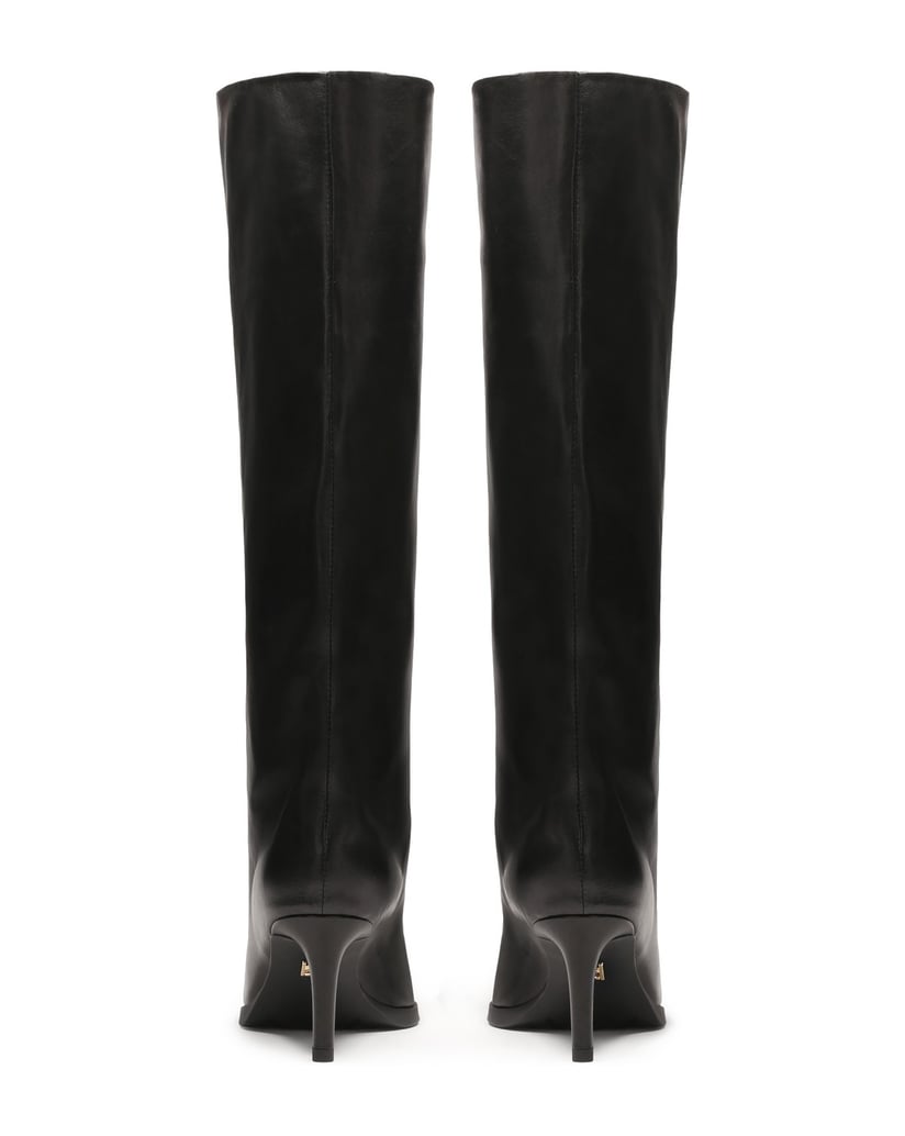 Kazar-Slip-on-boots-with-a-low-heel-čierna