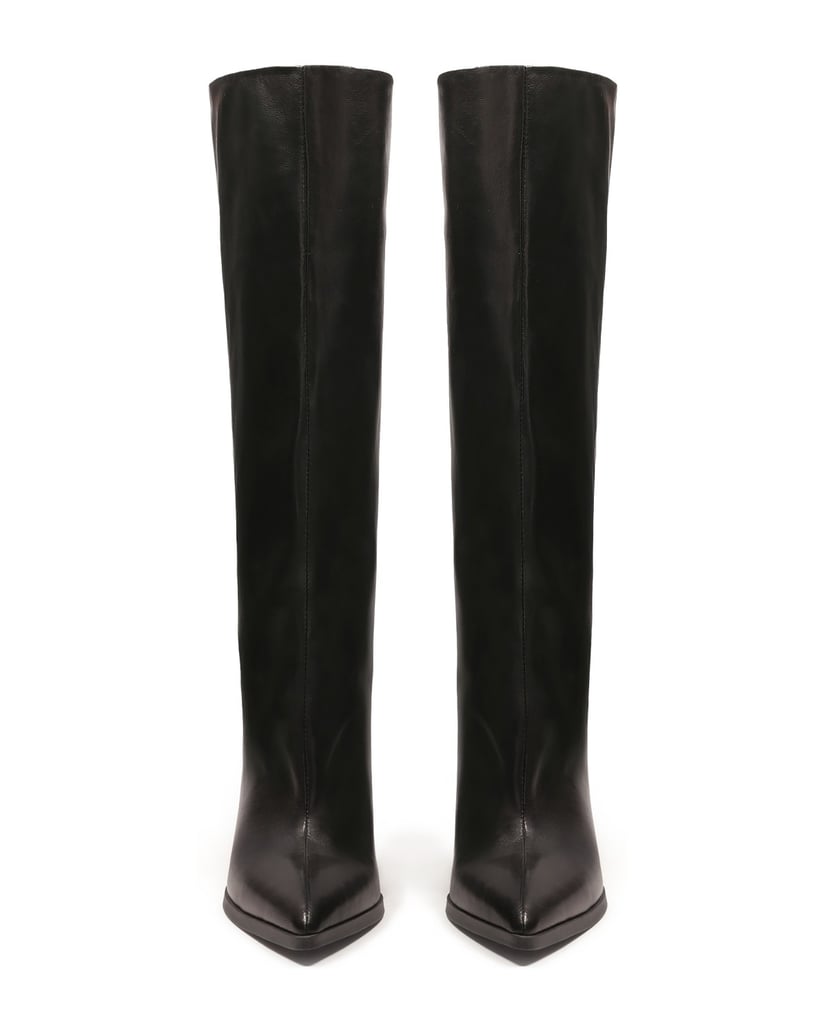 Kazar-Slip-on-boots-with-a-low-heel-čierna
