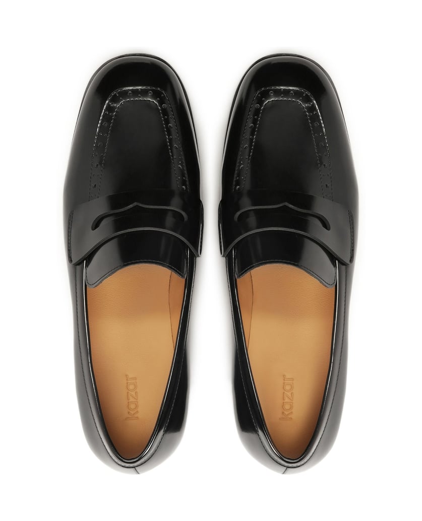 Kazar-Schwarze-Slipper-zum-Hineinschlüpfen-schwarz