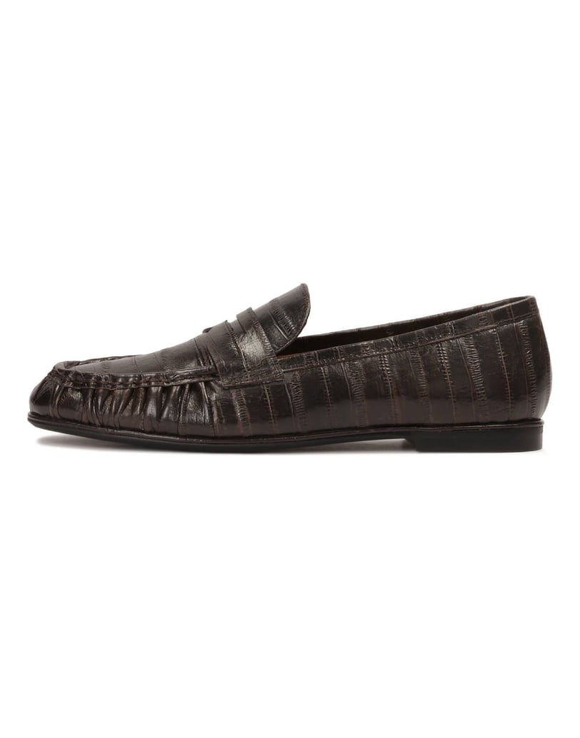 Kazar-Brown-shoes-with-embossing-hnědá
