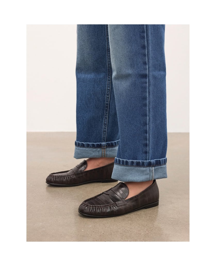Kazar-Brown-shoes-with-embossing-hnědá