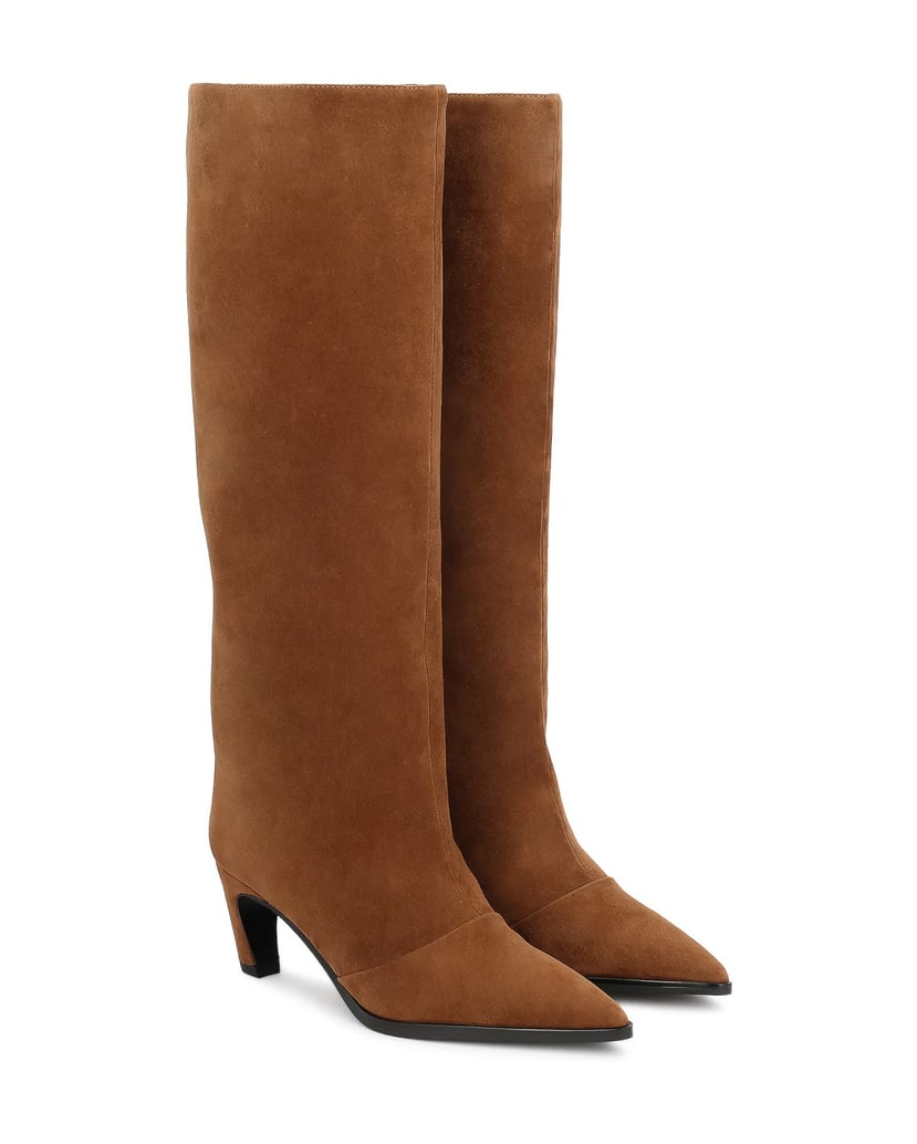 Kazar-Suede-boots-with-a-low-heel-ťavia