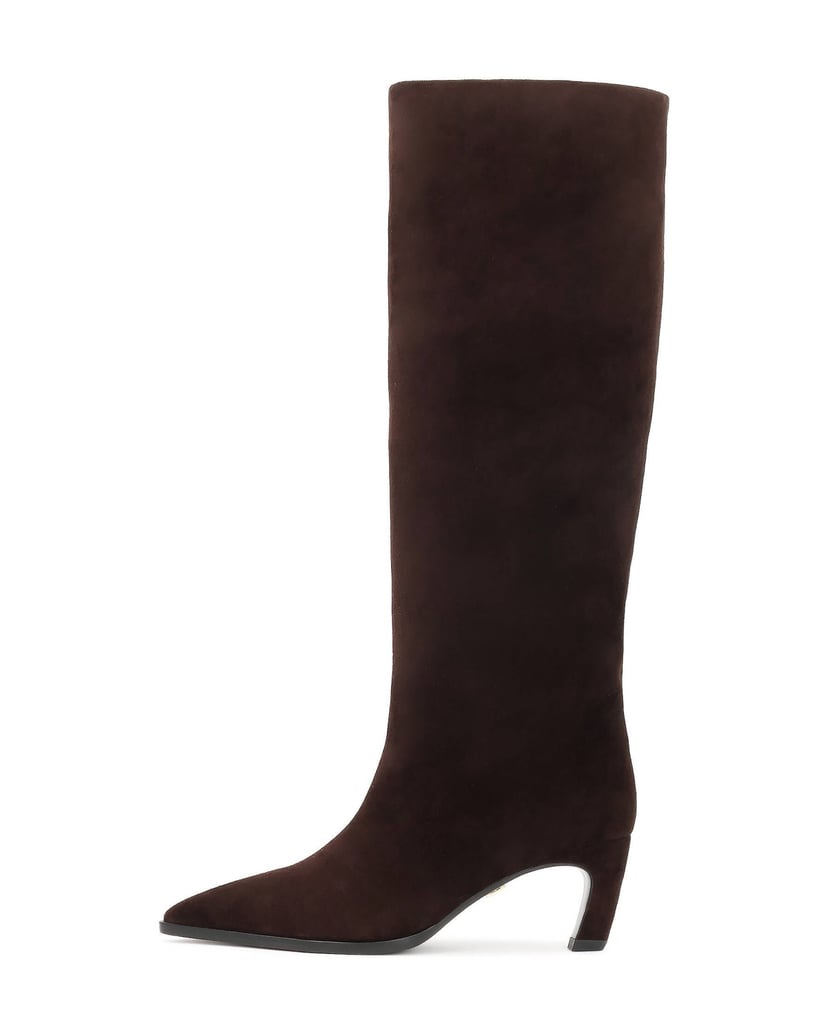 Kazar-Brown-suede-slip-on-boots-hnedá