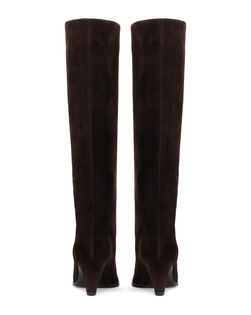 Kazar-Brown-suede-slip-on-boots-hnedá