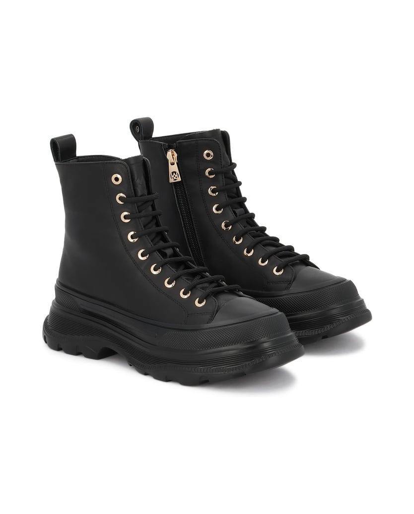 Kazar-Black-boots-on-a-sport-sole-čierna