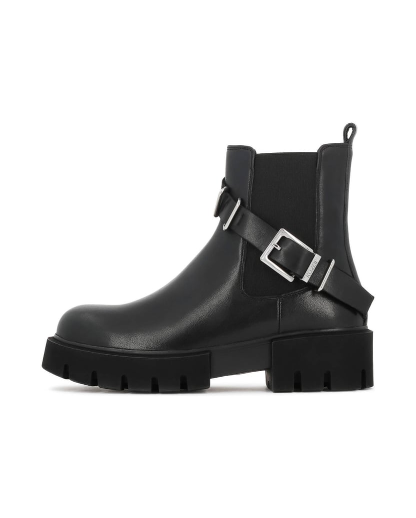 Kazar-Slip-on-boots-with-elastic-inserts-čierna