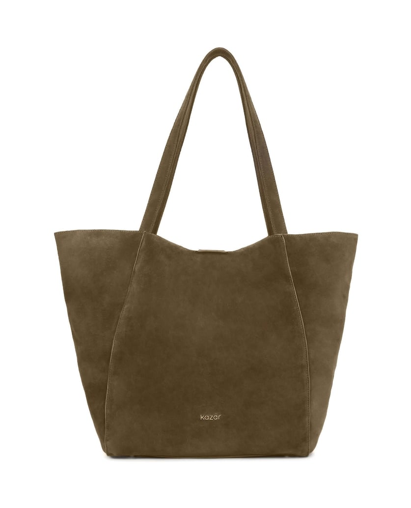 Kazar-Large-suede-shoulder-bag-zelená
