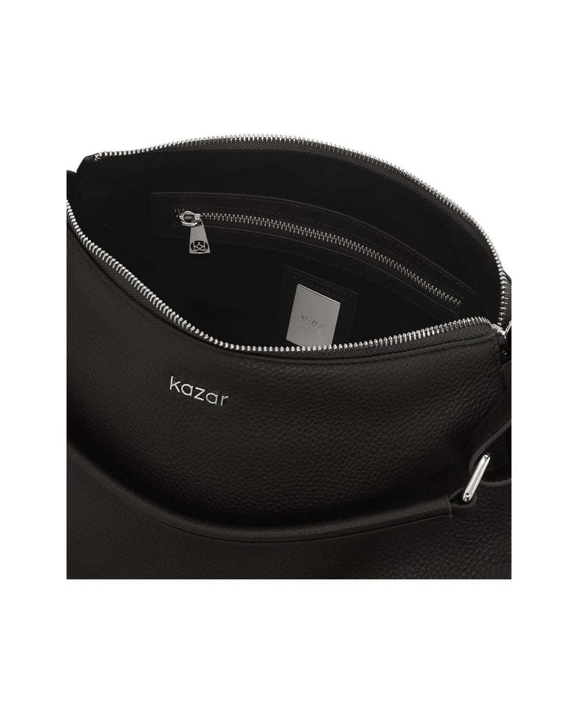 Kazar-Black-universal-leather-handbag-čierna