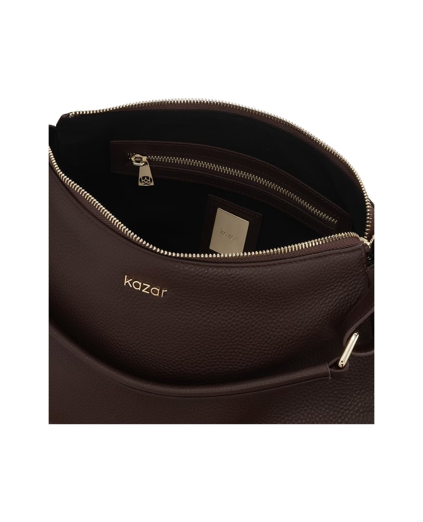 Kazar-Dark-brown-leather-shoulder-bag-hnědá