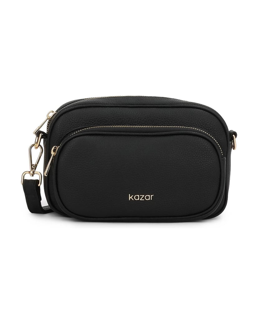 Kazar-Schwarze-Crossbody-Tasche-aus-Naturleder-schwarz