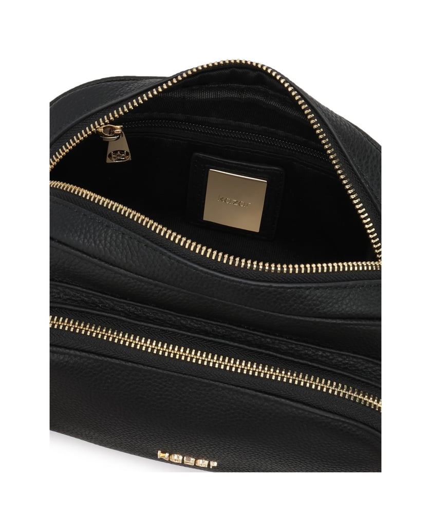 Kazar-Schwarze-Crossbody-Tasche-aus-Naturleder-schwarz