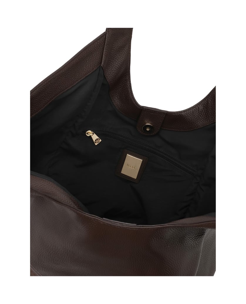 Kazar-Dark-brown-shoulder-bag-tmavě-hnědá