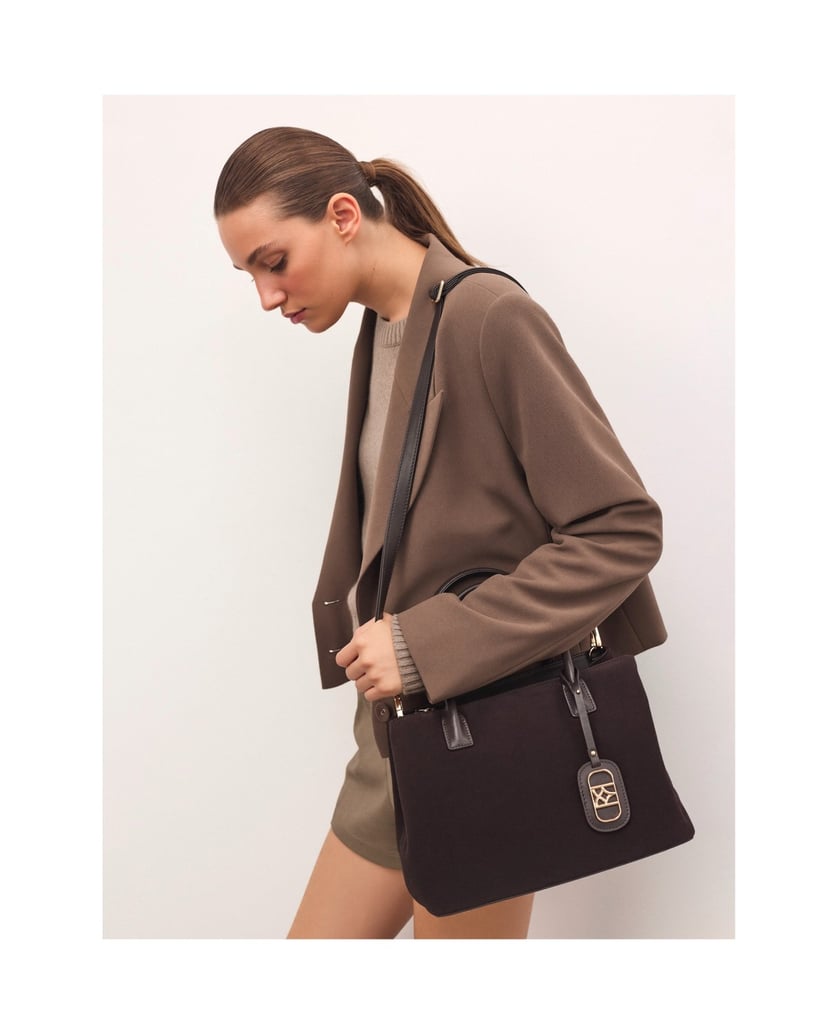 Kazar-Dark-brown-suede-handbag-tmavá-hnedá