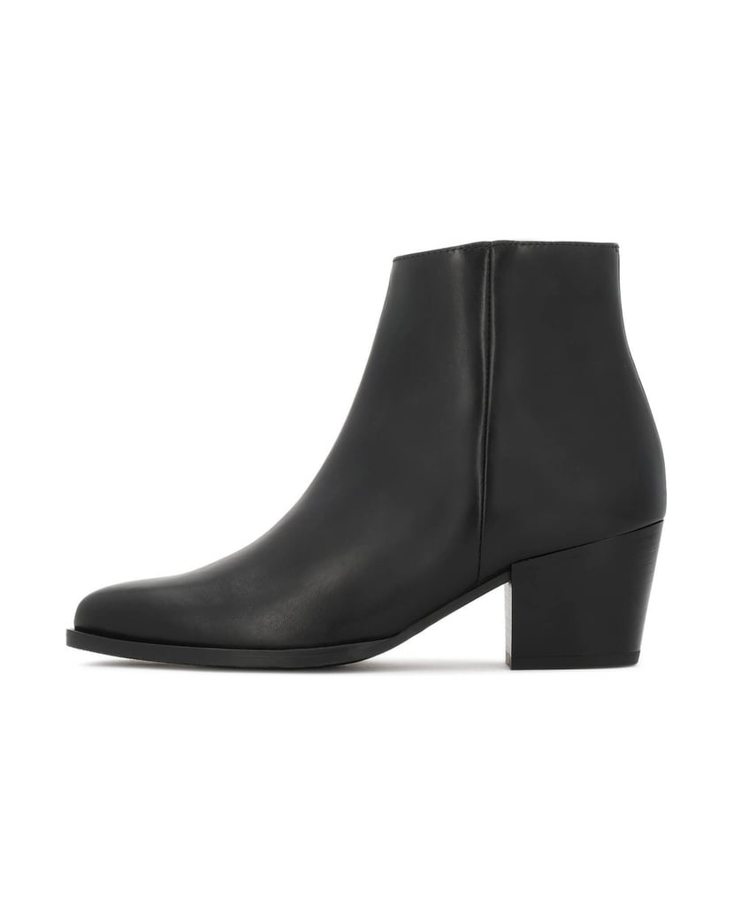 Kazar-Classic-leather-boots-with-zipper-čierna