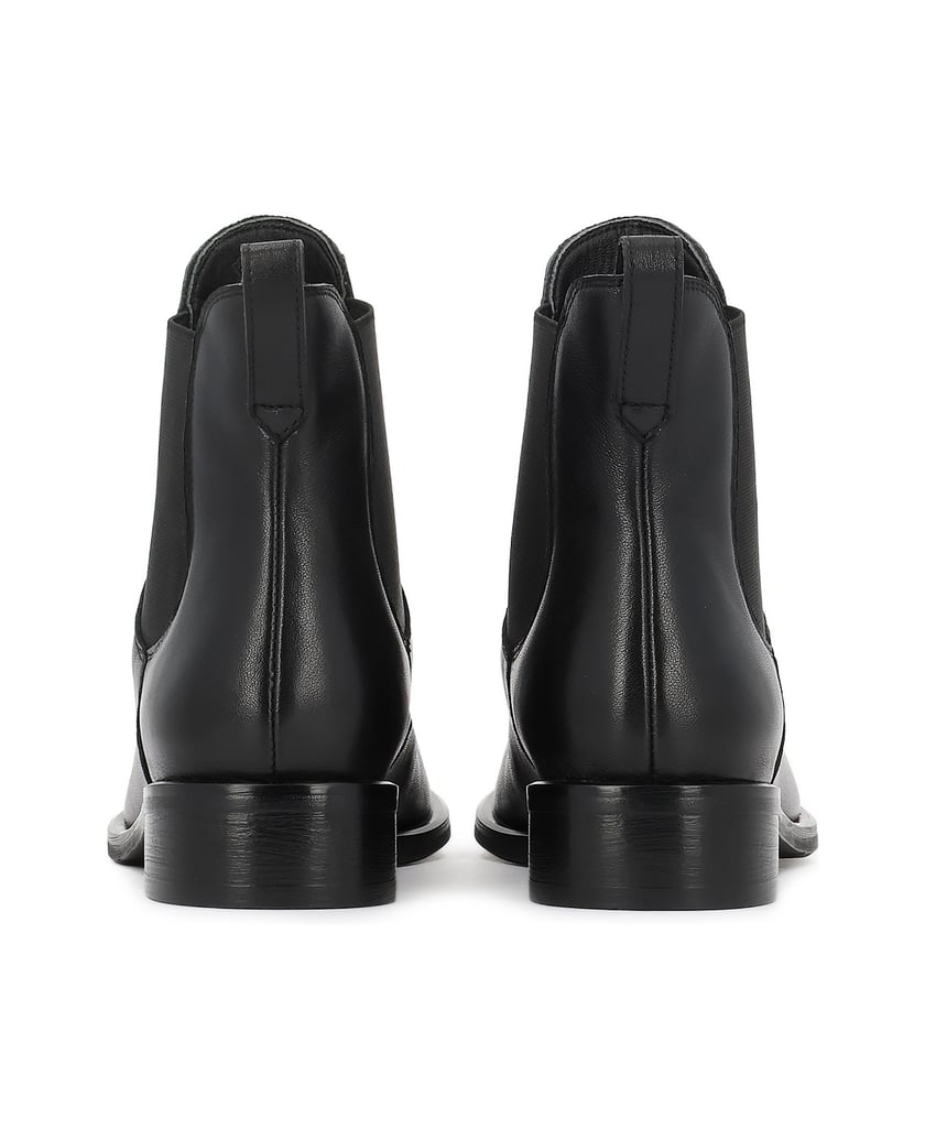 Kazar-Black-leather-Chelsea-boots-černá