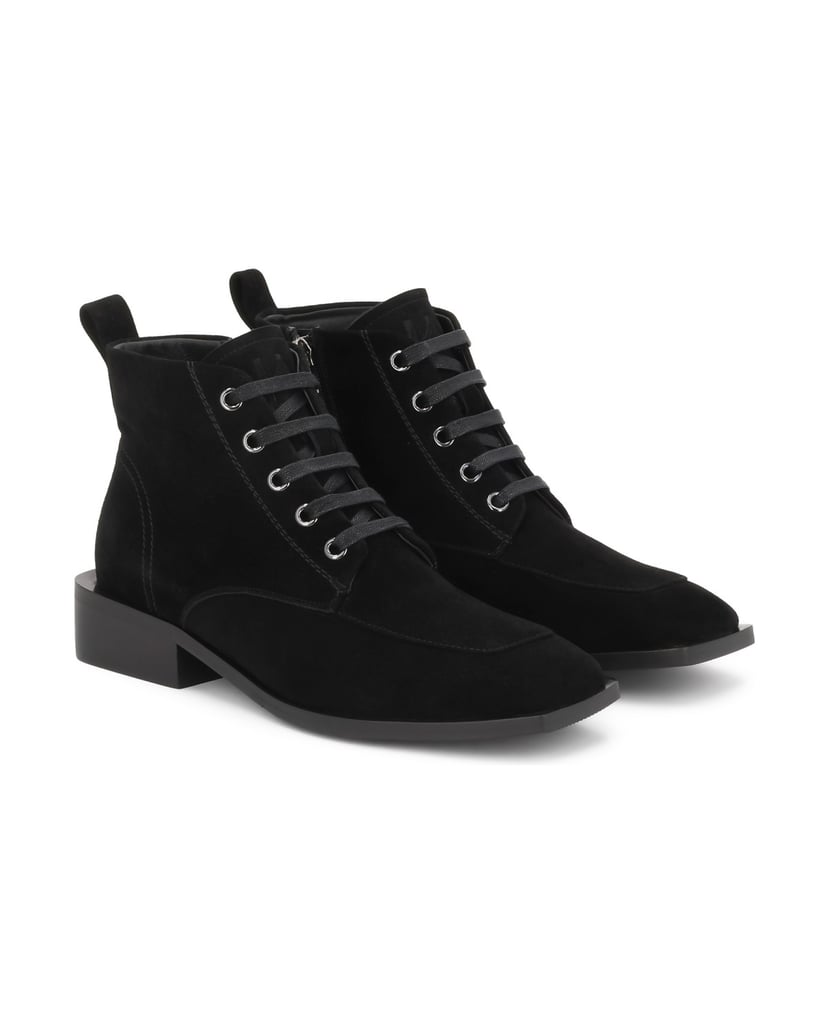 Kazar-Suede-boots-with-retro-nose-pads-čierna