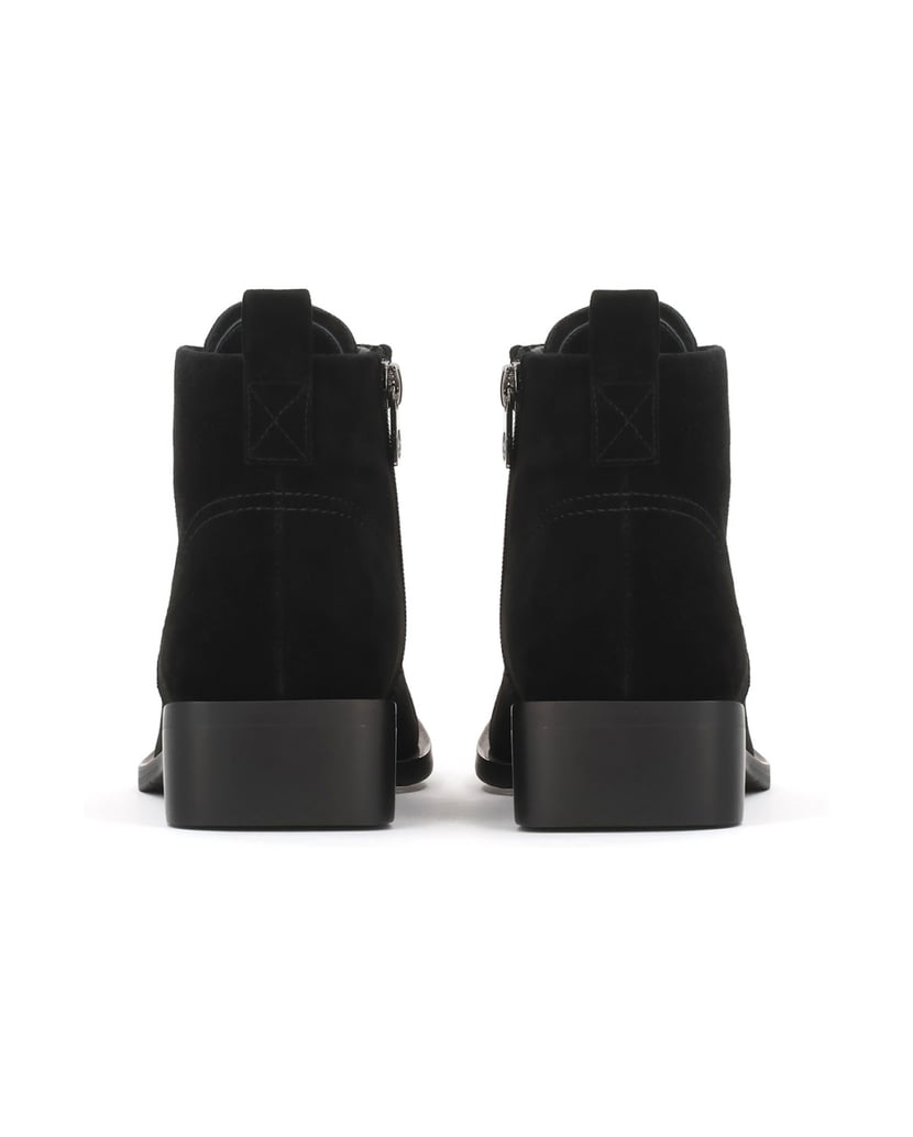 Kazar-Suede-boots-with-retro-nose-pads-čierna