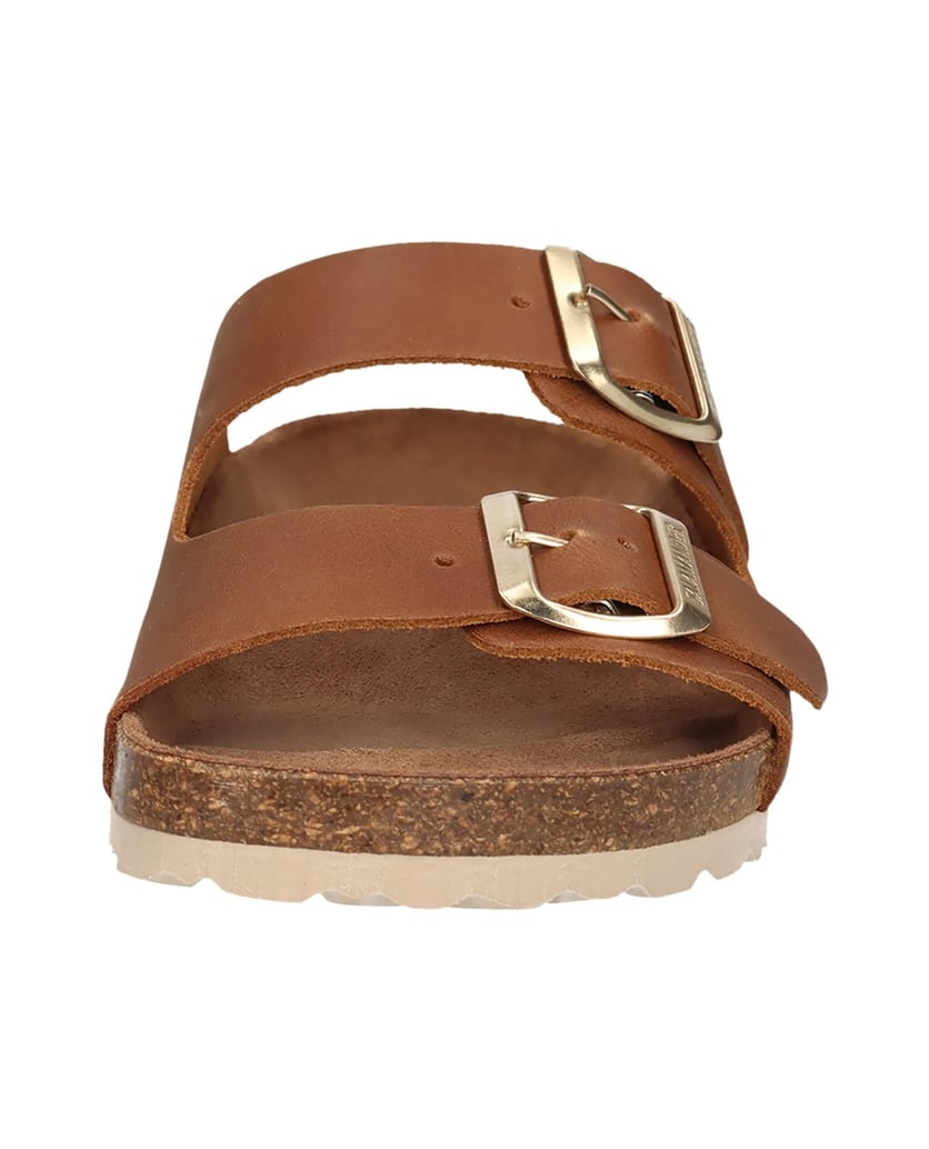 Salamander-Pantoletten-cognac