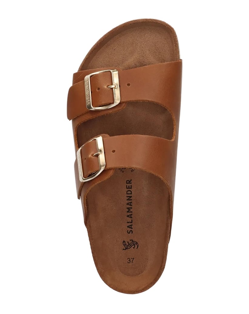 Salamander-Pantoletten-cognac