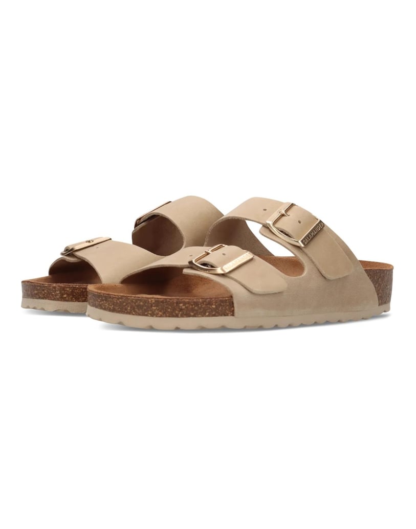 Salamander-Pantoletten-beige